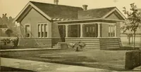 An illustration from Radford's artistic bungalows : unique collection of 208 designs, best modern ideas in bungalow architecture. (1908)