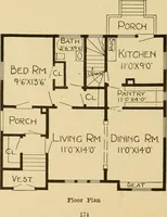 Picture 381 of 485 from Radford's artistic bungalows : unique collection of 208 designs, best modern ideas in bungalow architecture. (1908), leaf 177
