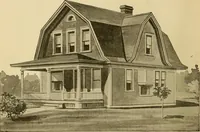 An illustration from Radford's artistic bungalows : unique collection of 208 designs, best modern ideas in bungalow architecture. (1908)