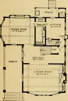 Picture 18 of 485 from Radford's artistic bungalows : unique collection of 208 designs, best modern ideas in bungalow architecture. (1908), leaf 18