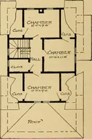 An illustration from Radford's artistic bungalows : unique collection of 208 designs, best modern ideas in bungalow architecture. (1908)