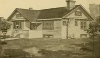 An illustration from Radford's artistic bungalows : unique collection of 208 designs, best modern ideas in bungalow architecture. (1908)