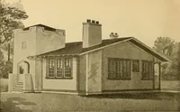 An illustration from Radford's artistic bungalows : unique collection of 208 designs, best modern ideas in bungalow architecture. (1908)