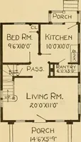 Picture 458 of 485 from Radford's artistic bungalows : unique collection of 208 designs, best modern ideas in bungalow architecture. (1908), leaf 211