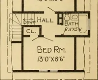 Picture 459 of 485 from Radford's artistic bungalows : unique collection of 208 designs, best modern ideas in bungalow architecture. (1908), leaf 211