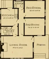 Picture 463 of 485 from Radford's artistic bungalows : unique collection of 208 designs, best modern ideas in bungalow architecture. (1908), leaf 213