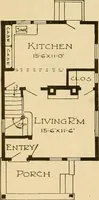 Picture 467 of 485 from Radford's artistic bungalows : unique collection of 208 designs, best modern ideas in bungalow architecture. (1908), leaf 215