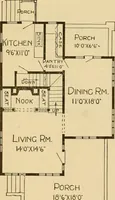 Picture 475 of 485 from Radford's artistic bungalows : unique collection of 208 designs, best modern ideas in bungalow architecture. (1908), leaf 219