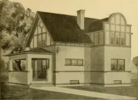 An illustration from Radford's artistic bungalows : unique collection of 208 designs, best modern ideas in bungalow architecture. (1908)