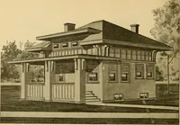 Picture 479 of 485 from Radford's artistic bungalows : unique collection of 208 designs, best modern ideas in bungalow architecture. (1908), leaf 221