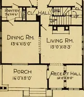 Picture 31 of 485 from Radford's artistic bungalows : unique collection of 208 designs, best modern ideas in bungalow architecture. (1908), leaf 24