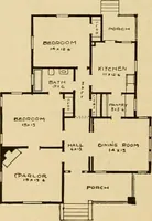 Picture 53 of 485 from Radford's artistic bungalows : unique collection of 208 designs, best modern ideas in bungalow architecture. (1908), leaf 33