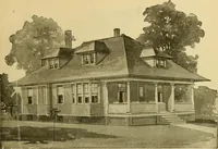 An illustration from Radford's artistic bungalows : unique collection of 208 designs, best modern ideas in bungalow architecture. (1908)