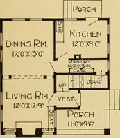 Picture 79 of 485 from Radford's artistic bungalows : unique collection of 208 designs, best modern ideas in bungalow architecture. (1908), leaf 44