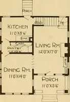 Picture 86 of 485 from Radford's artistic bungalows : unique collection of 208 designs, best modern ideas in bungalow architecture. (1908), leaf 47