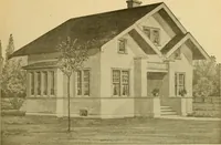 An illustration from Radford's artistic bungalows : unique collection of 208 designs, best modern ideas in bungalow architecture. (1908)