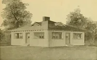 An illustration from Radford's artistic bungalows : unique collection of 208 designs, best modern ideas in bungalow architecture. (1908)
