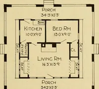 Picture 94 of 485 from Radford's artistic bungalows : unique collection of 208 designs, best modern ideas in bungalow architecture. (1908), leaf 50