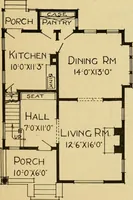 Picture 99 of 485 from Radford's artistic bungalows : unique collection of 208 designs, best modern ideas in bungalow architecture. (1908), leaf 52