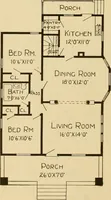 Picture 111 of 485 from Radford's artistic bungalows : unique collection of 208 designs, best modern ideas in bungalow architecture. (1908), leaf 57