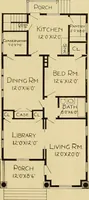 Picture 113 of 485 from Radford's artistic bungalows : unique collection of 208 designs, best modern ideas in bungalow architecture. (1908), leaf 58