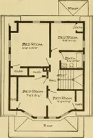 Picture 119 of 485 from Radford's artistic bungalows : unique collection of 208 designs, best modern ideas in bungalow architecture. (1908), leaf 60