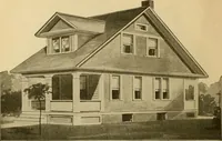 An illustration from Radford's artistic bungalows : unique collection of 208 designs, best modern ideas in bungalow architecture. (1908)