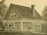 An illustration from Radford's artistic bungalows : unique collection of 208 designs, best modern ideas in bungalow architecture. (1908)