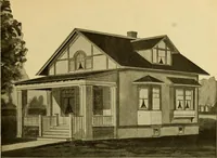 An illustration from Radford's artistic bungalows : unique collection of 208 designs, best modern ideas in bungalow architecture. (1908)