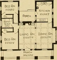 Picture 149 of 485 from Radford's artistic bungalows : unique collection of 208 designs, best modern ideas in bungalow architecture. (1908), leaf 73