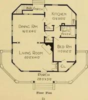 Picture 155 of 485 from Radford's artistic bungalows : unique collection of 208 designs, best modern ideas in bungalow architecture. (1908), leaf 76