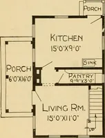Picture 157 of 485 from Radford's artistic bungalows : unique collection of 208 designs, best modern ideas in bungalow architecture. (1908), leaf 77