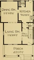 Picture 160 of 485 from Radford's artistic bungalows : unique collection of 208 designs, best modern ideas in bungalow architecture. (1908), leaf 78