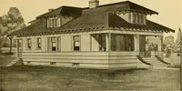 An illustration from Radford's artistic bungalows : unique collection of 208 designs, best modern ideas in bungalow architecture. (1908)