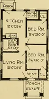 Picture 197 of 485 from Radford's artistic bungalows : unique collection of 208 designs, best modern ideas in bungalow architecture. (1908), leaf 94