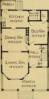Picture 202 of 485 from Radford's artistic bungalows : unique collection of 208 designs, best modern ideas in bungalow architecture. (1908), leaf 96