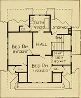Picture 208 of 485 from Radford's artistic bungalows : unique collection of 208 designs, best modern ideas in bungalow architecture. (1908), leaf 98