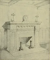 An illustration from Radford's brick houses and how to build them : a standard collection of new, original, and artistic designs for brick houses, apartments, stores and flats, garages, etc. ; together with complete instruction in the manufacture of brick and its practical uses as a building material selected and compiled by William A. Radford ... Every plan designed and executed by a corps of licensed architects of the highest professional standing, assisted by a staff of expert draftsmen. Over 300 designs and details. (1912)