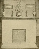 An illustration from Radford's brick houses and how to build them : a standard collection of new, original, and artistic designs for brick houses, apartments, stores and flats, garages, etc. ; together with complete instruction in the manufacture of brick and its practical uses as a building material selected and compiled by William A. Radford ... Every plan designed and executed by a corps of licensed architects of the highest professional standing, assisted by a staff of expert draftsmen. Over 300 designs and details. (1912)