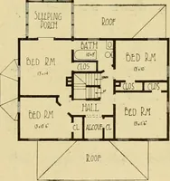 Picture 213 of 321 from Radford's brick houses and how to build them : a standard collection of new, original, and artistic designs for brick houses, apartments, stores and flats, garages, etc. ; together with complete instruction in the manufacture of brick and its practical uses as a building material selected and compiled by William A. Radford ... Every plan designed and executed by a corps of licensed architects of the highest professional standing, assisted by a staff of expert draftsmen. Over 300 designs and details. (1912), leaf 178