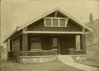 Picture 249 of 321 from Radford's brick houses and how to build them : a standard collection of new, original, and artistic designs for brick houses, apartments, stores and flats, garages, etc. ; together with complete instruction in the manufacture of brick and its practical uses as a building material selected and compiled by William A. Radford ... Every plan designed and executed by a corps of licensed architects of the highest professional standing, assisted by a staff of expert draftsmen. Over 300 designs and details. (1912), leaf 192