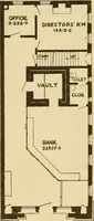 An illustration from Radford's brick houses and how to build them : a standard collection of new, original, and artistic designs for brick houses, apartments, stores and flats, garages, etc. ; together with complete instruction in the manufacture of brick and its practical uses as a building material selected and compiled by William A. Radford ... Every plan designed and executed by a corps of licensed architects of the highest professional standing, assisted by a staff of expert draftsmen. Over 300 designs and details. (1912)