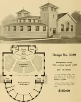 Picture 317 of 321 from Radford's brick houses and how to build them : a standard collection of new, original, and artistic designs for brick houses, apartments, stores and flats, garages, etc. ; together with complete instruction in the manufacture of brick and its practical uses as a building material selected and compiled by William A. Radford ... Every plan designed and executed by a corps of licensed architects of the highest professional standing, assisted by a staff of expert draftsmen. Over 300 designs and details. (1912), leaf 225