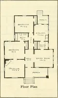 An illustration from Radford's combined house and barn plan book (1908)