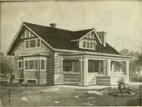 An illustration from Radford's combined house and barn plan book (1908)