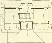 An illustration from Radford's combined house and barn plan book (1908)