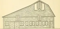 An illustration from Radford's combined house and barn plan book (1908)