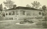 An illustration from Radford's combined house and barn plan book (1908)
