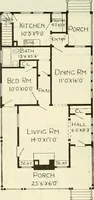 An illustration from Radford's combined house and barn plan book (1908)