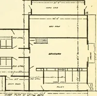 An illustration from Radford's combined house and barn plan book (1908)